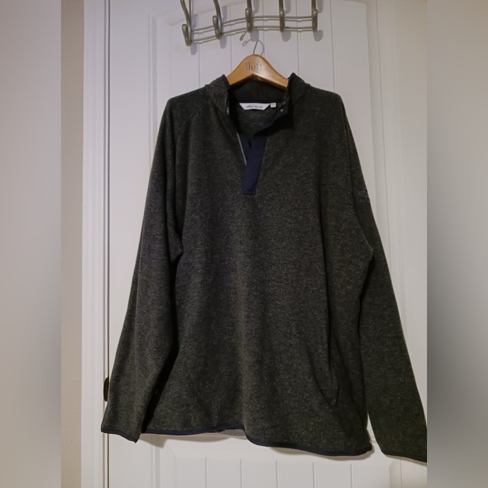 EUC MENS pullover 3/4 zip